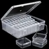 Caja de Almacenamiento Grande para Arte con Cuentas, Botellas Especiales para Arte con Cuentas, Cajas para Organizar Arte con Cuentas, Almacenamiento de Materiales Hechos a Mano, Botellas para Arte con Cuentas