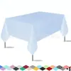Toalha de mesa descartável de cor sólida transfronteiriça toalha de mesa de aniversário toalha de mesa com decorações de desenhos animados layout de cena de festa toalha de mesa espessa