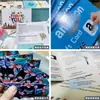 Tarjeta de Agradecimiento Transfronteriza en Inglés Personalización Tarjeta de Postventa de Amazon Impresión en Papel Tarjeta de Felicitación Media Plegada Postal Tarjeta Pequeña de Exportación