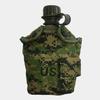 Tetera de Camuflaje Individual de EE. UU. de Tres Piezas Ventilador Militar Entrenamiento de Combate Táctico Camping Montañismo Tetera para Exteriores