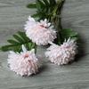 Simulação de flor 3 crisântemo redondo flor falsa flor de seda crisântemo decoração de casa cena layout bola crisântemo saída de fábrica