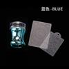 Sello de Silicona para Nail Art Electrochapado Grande Cabeza de Sello Totalmente Transparente 3.8cm con Tapa Herramienta de Impresión DIY Herramienta para Nail Art