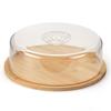 Caixa de Manteiga de Bambu com Tampa Bolo Queijo Caixa de Armazenamento de Queijo Caixa de Manteiga Caixa de Armazenamento de Manteiga Popular na Amazon