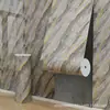 Comércio Exterior Azulejo Imitação Rolo Autoadesivo Adesivo de Parede de Mármore Painel de Parede Painel de Plástico Alumínio Decoração de Parede de Sala de Estar Quarto Papel de Parede