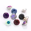 Uñas de celebridad de internet Shi Yue punta inferior diamante ocho grandes ocho pequeños diamantes 33 facetas tridimensionales apiladas joyas de diamante para uñas coloridas full diamond