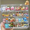 Caja de Almacenamiento de Figuras Lindas en Stock, Soporte de Exhibición para Muñecas, Caja de Almacenamiento Acrílica para Hormiguero de Escritorio Compartimentada a Prueba de Polvo