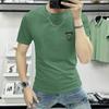 Camiseta de manga corta para hombre Explosions 2025 Verano Nueva moda Estampada Casual Media manga de alta calidad para hombre