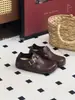 Mollykiki Sapatos Birkenstock Clássicos Retrô de Couro de Primeira Camada para Mulheres 2026 Primavera Novos Sapatos Casuais Versáteis Tendência