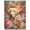 Pintura de Diamante de Animais Pequenos Fofos Lindo Diamantes Redondos Diamantes Completos Sala de Estar Quarto de Crianças Pintura Decorativa Pendurada Fábrica Direta