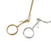 Colar com Pingente de Chave Lupa de Nicho Único, Corrente Longa para Suéter Estilo Ins de Luxo Leve, Colar Longo Estilo Old Money