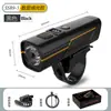 Luz de Bicicleta Alta Luminosidade Luz para Pedalar à Noite Carregamento Solar Luz Dianteira Bicicleta de Montanha Infantil Bicicleta de Estrada Equipamento para Pedalar à Noite