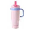 Taza Gigante Aislada Personalizada Rey de Hielo Acero Inoxidable 316 Gran Capacidad Asa Taza de Agua para Coche Lujo Ligero Sensación de Alta Gama