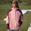 Jaquetas Femininas de Outono e Inverno Atacado Transfronteiriço Amazon, Jaquetas com Capuz Esportivas Casuais, Casacos de Manga Longa Color Block