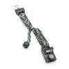Pulsera de cuerda de paracaídas reloj electrónico multifuncional para exteriores cuerda de mano de cuerda de paracaídas pulsera tejida de supervivencia aventura en la naturaleza cuerda de paracaídas de siete núcleos