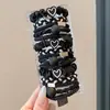 Gomas para el pelo de niños, nuevo estilo 2026, con diseño de lazo, bandas elásticas para el pelo para niñas, suaves con el pelo, alta elasticidad, círculos para coleta, accesorios para el pelo