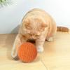 Juguete para Gatos Extra Grande con Sonido Bola de Sisal Bola de Cuerda de Papel Palo Mordedor para Gatos Juguete para Mascotas para Entretenimiento Propio y Alivio del Aburrimiento, Rascado y Mordisqueo