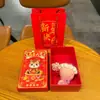 Chaveiro Mini Buquê com Buquê de Rosa Criativo Tecido com Lã para um Ano Novo do Cavalo Próspero, Pingente de Bolsa, Presente de Ano Novo