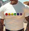Camiseta de Verano Nueva de Manga Corta para Hombre Europea y Americana Transfronteriza 2025 Impresión 3D Casual de Moda Cuello Redondo Versátil