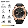 Reloj Sanda Reloj Electrónico Juvenil Reloj Deportivo para Exterior Luminoso Impermeable Reloj Multifuncional para Estudiante Masculino y Femenino Reloj con Alarma