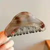 Pinza de tiburón de alto volumen estilo coreano resorte y verano pinza de agarre tacto de alta gama pinza de lunares para el cabello parte posterior de la cabeza pinza de leopardo para el cabello pinzas accesorios para el cabello