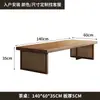 Mesa de Té para Balcón Tatami Ventana de Bahía Mesa para Sentarse en Casa Kang Mesa Nueva para Dormitorio Mesa Kang Nueva Sala de Estar Zen Mesa Baja Japonesa
