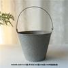 Huaxia Release-Balde Viejo de Lata Retro Cubo para Flores Maceta Aspersores para Flores Adornos Decorativos Comestibles