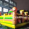 Castillo Inflable de Exterior del Fabricante Gran Pista de Competición de Obstáculos Combinados Rompe-Terreno Reunión Deportiva Divertida