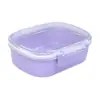 Estilo Japonés Plástico PP Conservación Lonchera Bento Lonchera Almacenamiento Caja de Almacenamiento para Lonchera Sellada Portátil Lonchera de Plástico