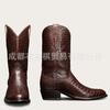 Fábrica directa comercio exterior tacón bajo tubo corto retro casual Joker botas de hombre 38 a 48 yardas
