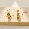 Brincos Redondos Compactos e Luxuosos, Modernos e Versáteis, Acessório Elegante e Luxuoso