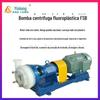 Bomba centrífuga FSB de fluoroplástico para transporte de solvente orgânico oxidante forte à prova de explosão resistente a alta temperatura bomba química de fluoroplástico