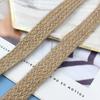 27 Tipos de Barbante, Corda de Cânhamo, Passeio de Renda, Acessórios Artesanais DIY, Fita de Tecido, Roupas, Materiais para Chapéu, Materiais para Sapato, Acessórios, Passeio Largo de Renda