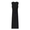 Z Estilo Europeo y Americano Transfronterizo 2026 Nueva Moda Elegante Ropa para Mujer al por Mayor Vestido Midi Delgado Plisado 1026256