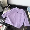 2026 Nueva Camiseta de Manga Larga de Otoño Camisa POLO para Niños, Elegante Estilo Coreano Casual Camisa Básica para Niños, Ropa Infantil