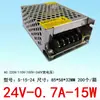 Fuente de Alimentación Conmutada DC24V 24V 2A 10A 20A DC 50W 120W 240W Estabilizador de Voltaje para Motor LED de Monitoreo Fuente de Alimentación