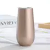 Amazon Artículos Esenciales Copa de Champaña Acero Inoxidable Copa de Vino Tinto Copa de Cerveza 6oz Copa de Vino con Aislamiento al Vacío Taza de Cáscara de Huevo