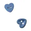 Botones para Camisa de Corazón de Dos Agujeros Color Macarrón, Botones para Chaqueta Infantil DIY, Suministro Directo de Fábrica de Artículos Populares en Stock, Precios al Por Mayor