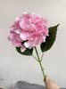 Hortênsia flor artificial impressão 3D sensação de filme hortênsia casamento decoração de casamento sala de estar flor decorativa flor artificial flor de seda