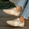 Zapatos Casuales de Mujer 2026 Moda Retro Zapatos de Entrenamiento Alemanes Transpirables Planos Zapatos Individuales Zapatos Deportivos Argan Zapatos con Cordones Comercio Exterior