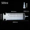 Jeringa de Plástico Desechable de Calibre Grande de 20-1000 ml Inyector de Gran Capacidad Alimentación Enema Dispensación Lavado