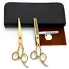 Tijeras Azules de Diamante Personalizadas y Coloridas, Tijeras Profesionales de Peluquería, Tijeras Planas Coloridas de Cola Angulada, Tijeras de Peluquería para Adelgazar Flequillos