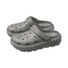 Zapatos Estilo Cocodrilo para Hombre 2026 Nuevo Verano Exteriores Punta Cerrada Transpirables Antideslizantes Suela Gruesa Hogar Antibacterianos Antiolor Pantuflas para Mujer Verano