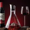 Decantador de Vino Tinto Cascada de Iceberg para Uso en Casa, Dispensador de Vino de Cristal de Lujo de Alta Gama, Dispensador de Licores