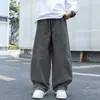 Calças Infantis Outono Calças Casuais Estilo Primavera e Outono para Crianças Estilo Streetwear Cool Crianças Maiores Tendência Soltas 12 Calças Longas 15 Anos Calças Esportivas