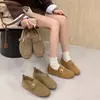 Sandálias Birkenstock Estilo Old Money Vintage para Mulheres, Novo Modelo Outono 2026, Slip-On Sola Macia Mocassins Confortáveis