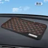 Nuevo Alfombrilla Antideslizante Creativa para Coche Panel de Instrumentos de Control Central del Coche Adornos para Teléfono Móvil Alfombrilla de Almacenamiento Dos en Uno Señal de Estacionamiento