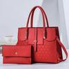 Bolsa feminina de duas peças 2023 Novas bolsas Bolsa elegante Bolsa grande feminina Bolsa feminina simples Bolsa transversal de grande capacidade