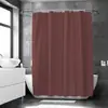 Cortina de ducha PEVA beige, engrosada e impermeable, cortina divisoria de baño, stock de fábrica, no requiere taladro, viene con ganchos, suministro transfronterizo