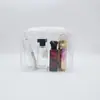 Bolsa de Maquillaje de PVC de Gran Capacidad en Stock, Neceser Portátil de Viaje, Bolsa de Almacenamiento de Tendencia de Alta Apariencia Hecha a Medida, Directo del Fabricante