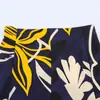 Comercio Exterior 2025 Primavera y Verano Nuevo Estilo Europeo y Americano Moda para Mujer Elegante Falda Estampada de Cintura Alta 3042137